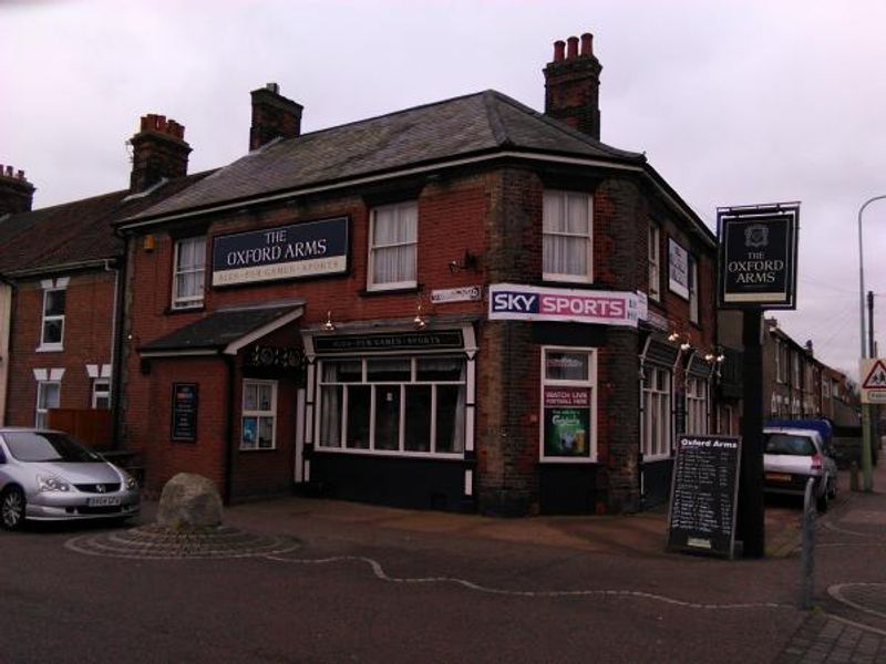 Oxford Arms Lowestoft. (Pub, External). Published on 08-02-2015 