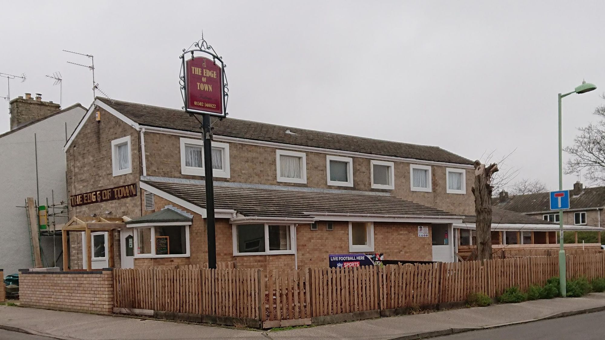 Edge of Town - Lowestoft. (Pub, External, Key). Published on 17-01-2019