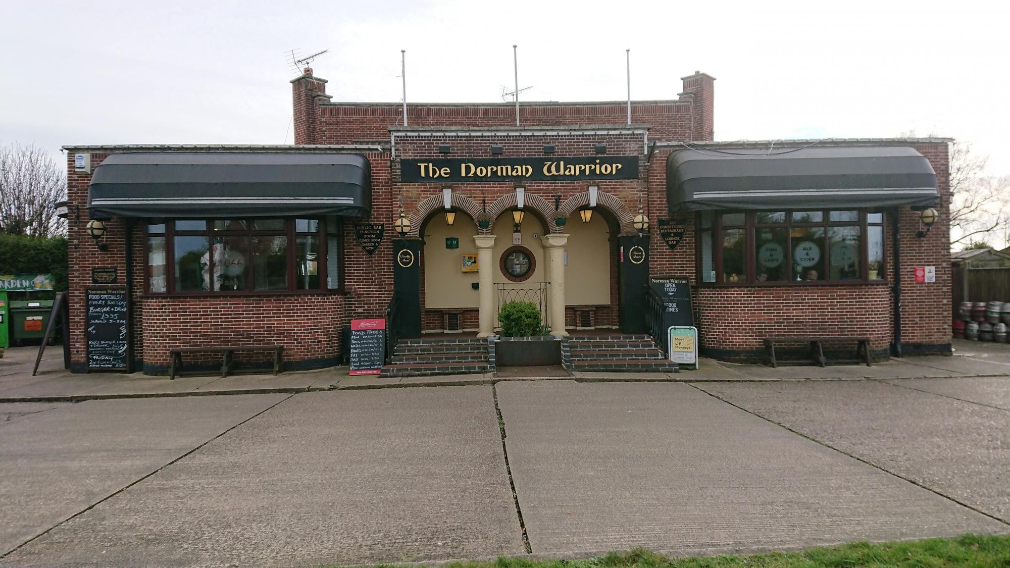 Norman Warrior Lowestoft 050222. (Pub, External, Key). Published on 06-02-2022