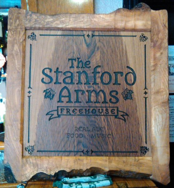 Stanford Arms Lowestoft - new pub sign. (External, Sign). Published on 16-05-2015