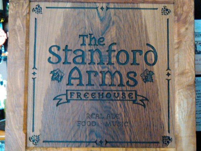 Stanford Arms Lowestoft - new pub sign. (External, Sign). Published on 16-05-2015