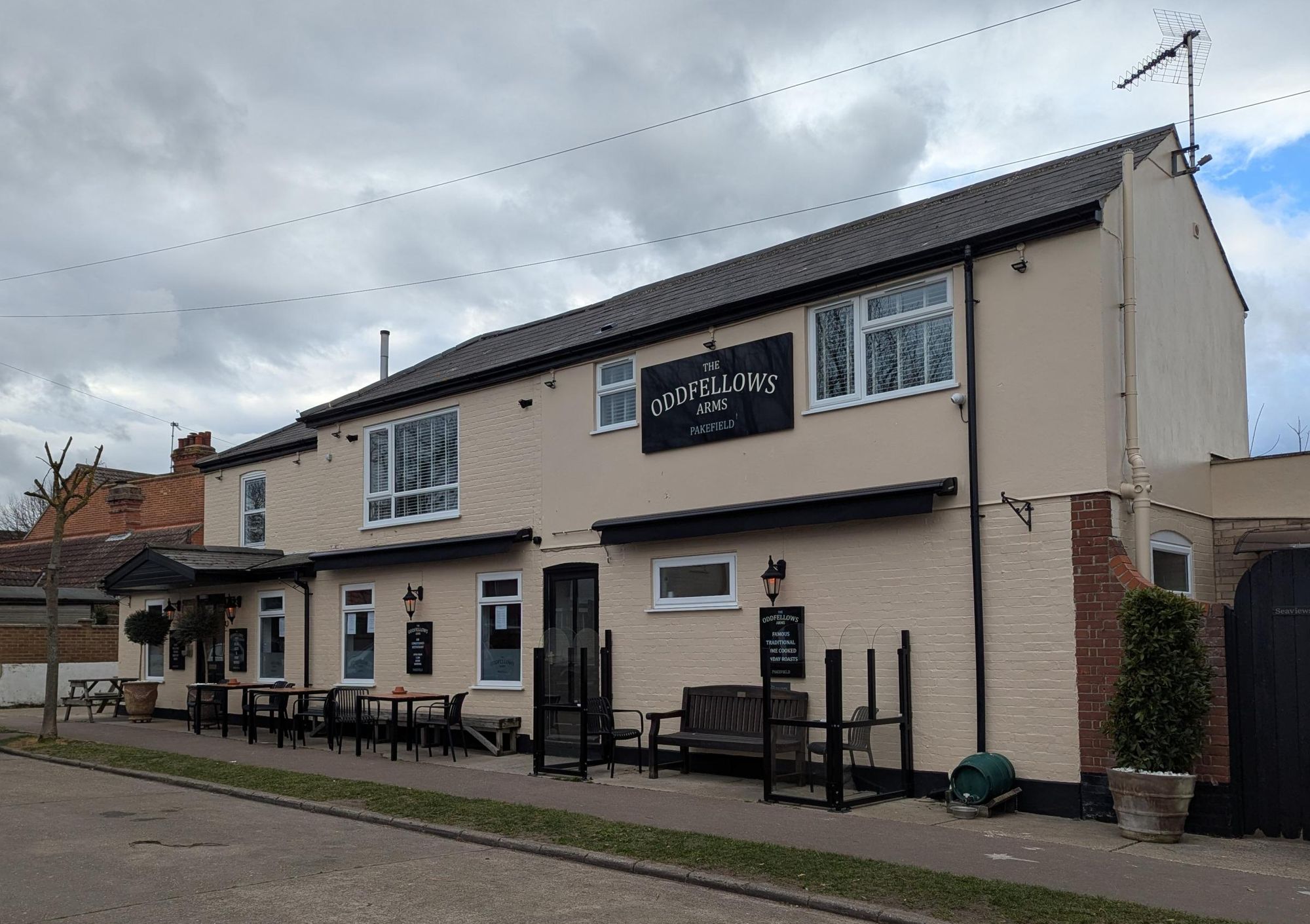 Oddfellows Pakefield 120325.jpg. (Pub, External, Key). Published on 13-03-2025