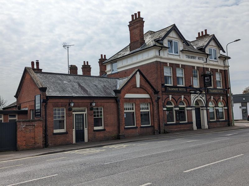 Tramway Hotel Pakefield 260423. (Pub, External, Key). Published on 27-04-2023