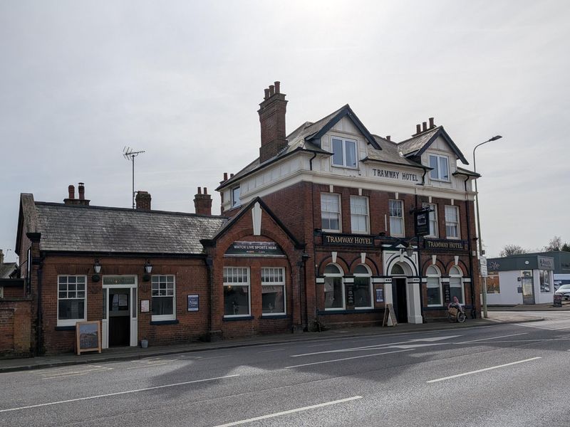 Tramway Hotel Pakefield 200326.jpg. (Pub, External, Key). Published on 21-03-2026