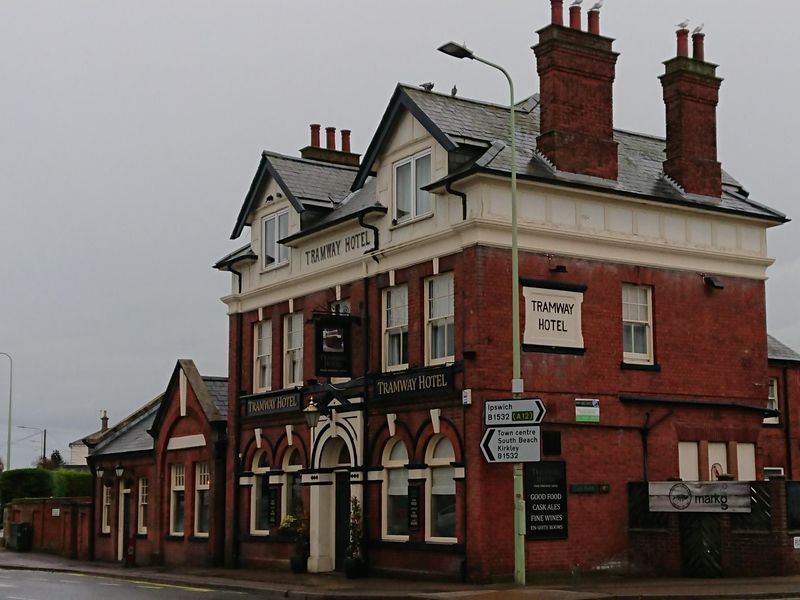 Tramway Hotel Pakefield side Nov19. (Pub, External, Key). Published on 28-11-2019 