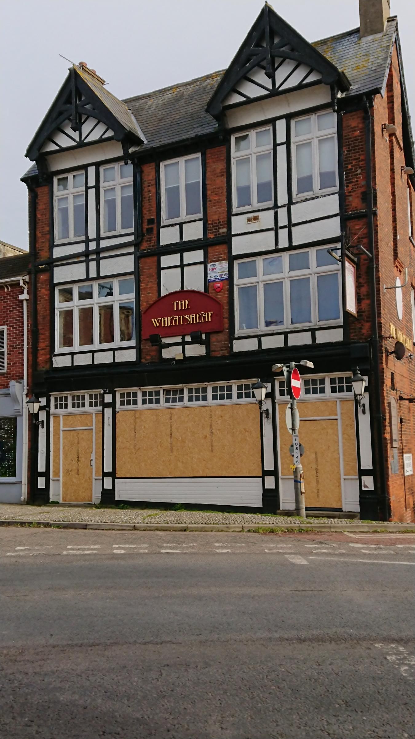 Wheatsheaf Lowestoft 050222. (Pub, External, Key). Published on 06-02-2022