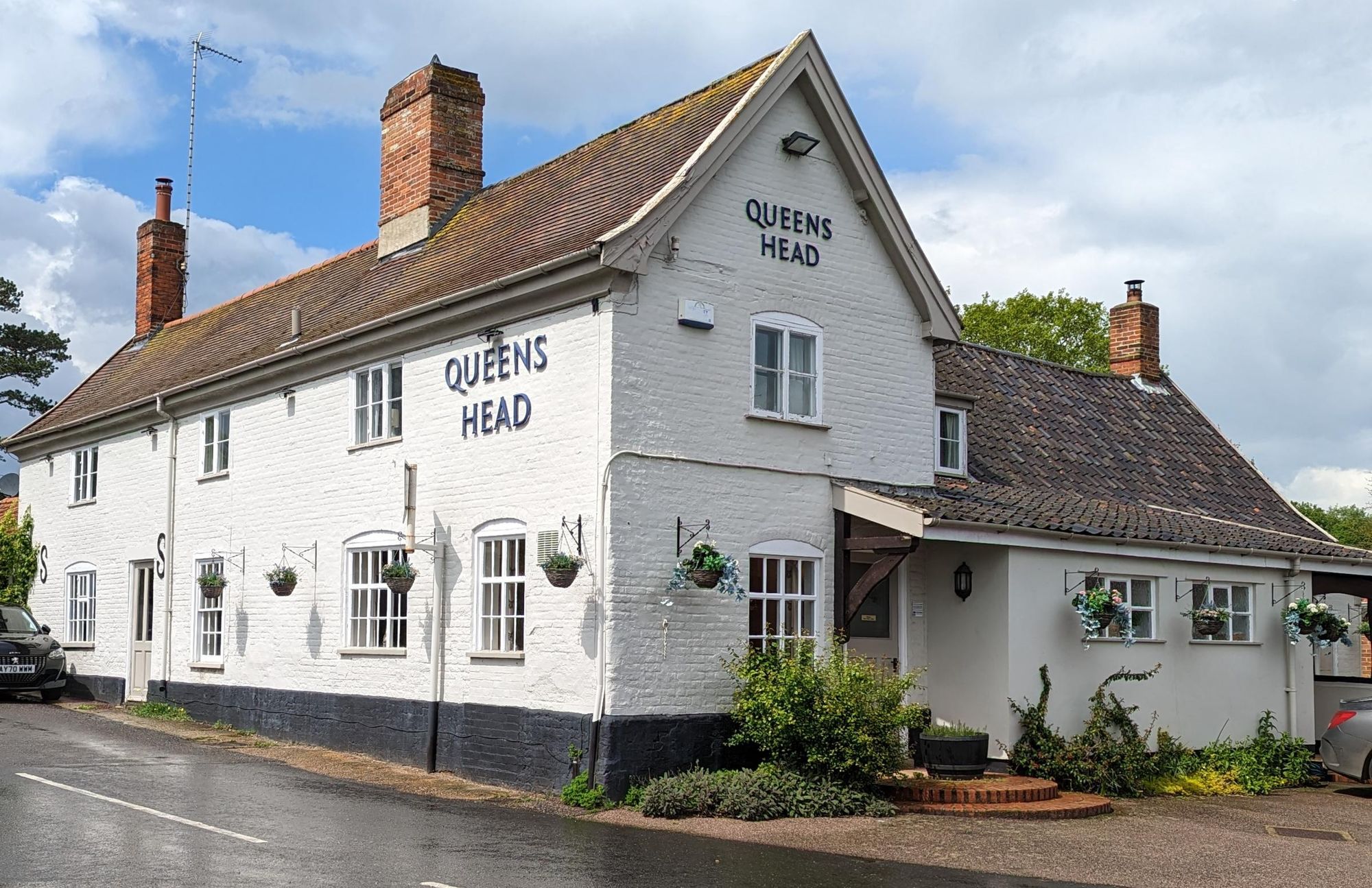 Queens Head Bramfield 110523. (Pub, External, Key). Published on 12-05-2023