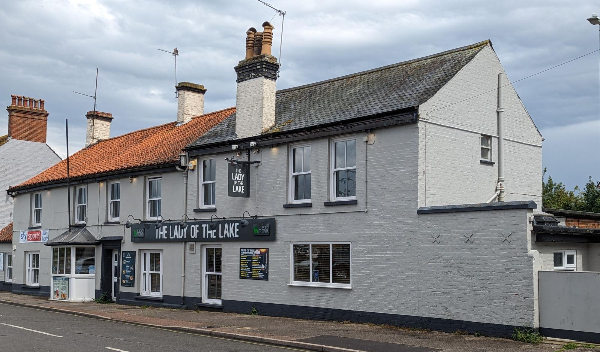 Lady of the Lake Oulton Broad 250723. (Pub, External). Published on 26-07-2023