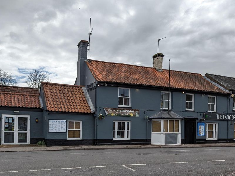 Lady of the Lake Oulton Broad 240424. (Pub, External, Key). Published on 24-04-2024 