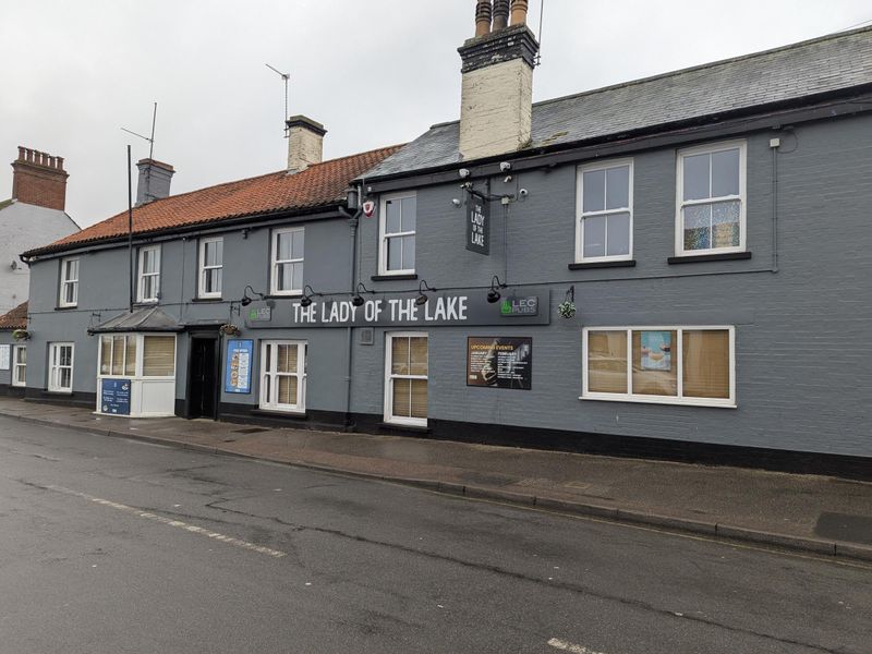 Lady of the Lake Oulton Broad 220225.jpg. (Pub, External, Key). Published on 23-02-2025