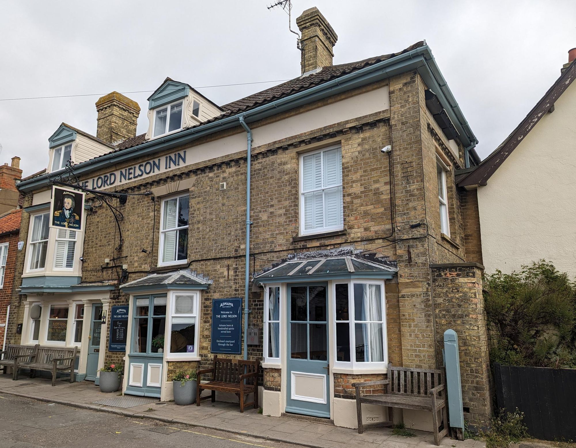 Lord Nelson Southwold 080524. (Pub, External, Key). Published on 09-05-2024