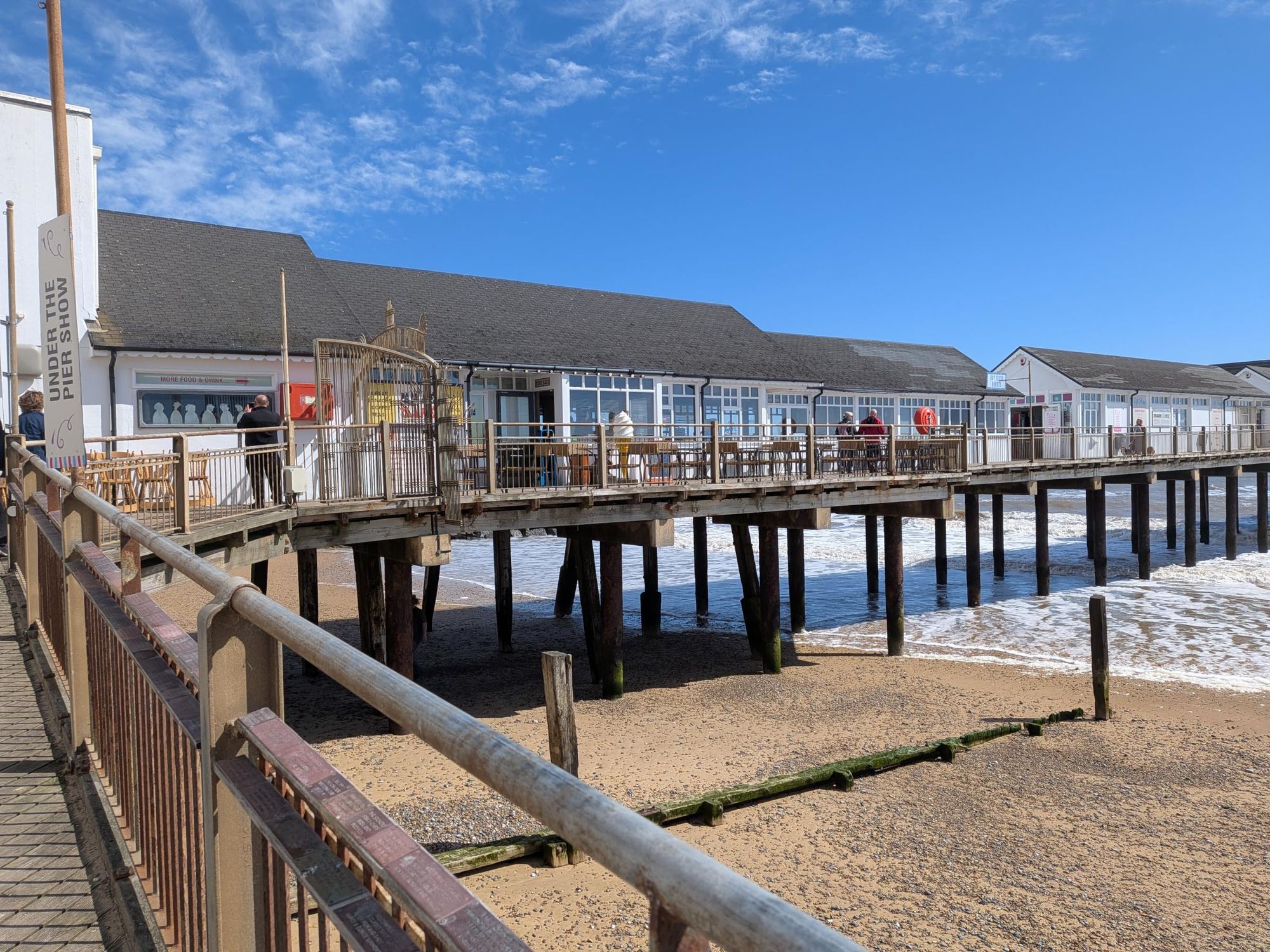 Boardwalk Southwold Pier 240426.jpg. (Pub, External, Key). Published on 25-04-2026