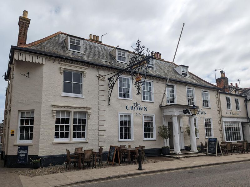 Crown Hotel Southwold 080524. (Pub, External, Key). Published on 09-05-2024