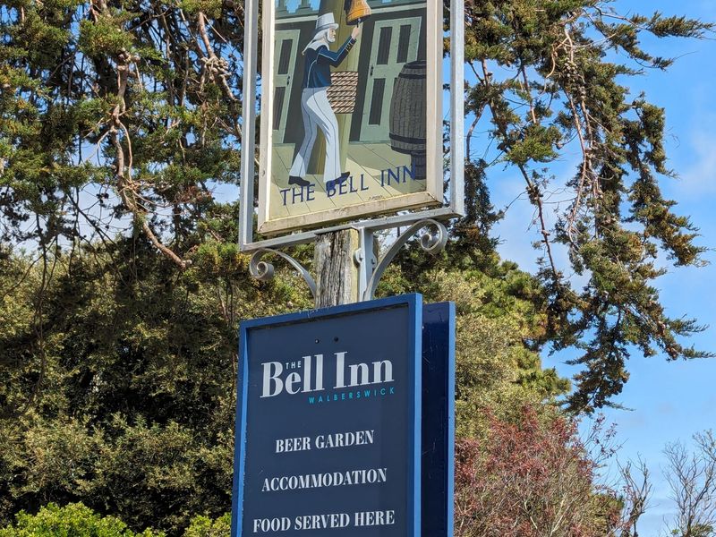 Bell Inn Walberswick pub sign 080524. (External, Sign). Published on 09-05-2024 