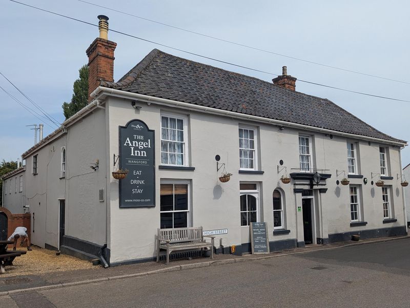 Angel Wangford 130825. (Pub, External, Key). Published on 14-08-2025