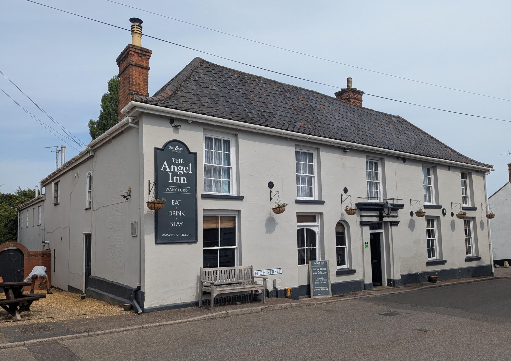 Angel Wangford 130825. (Pub, External, Key). Published on 14-08-2025