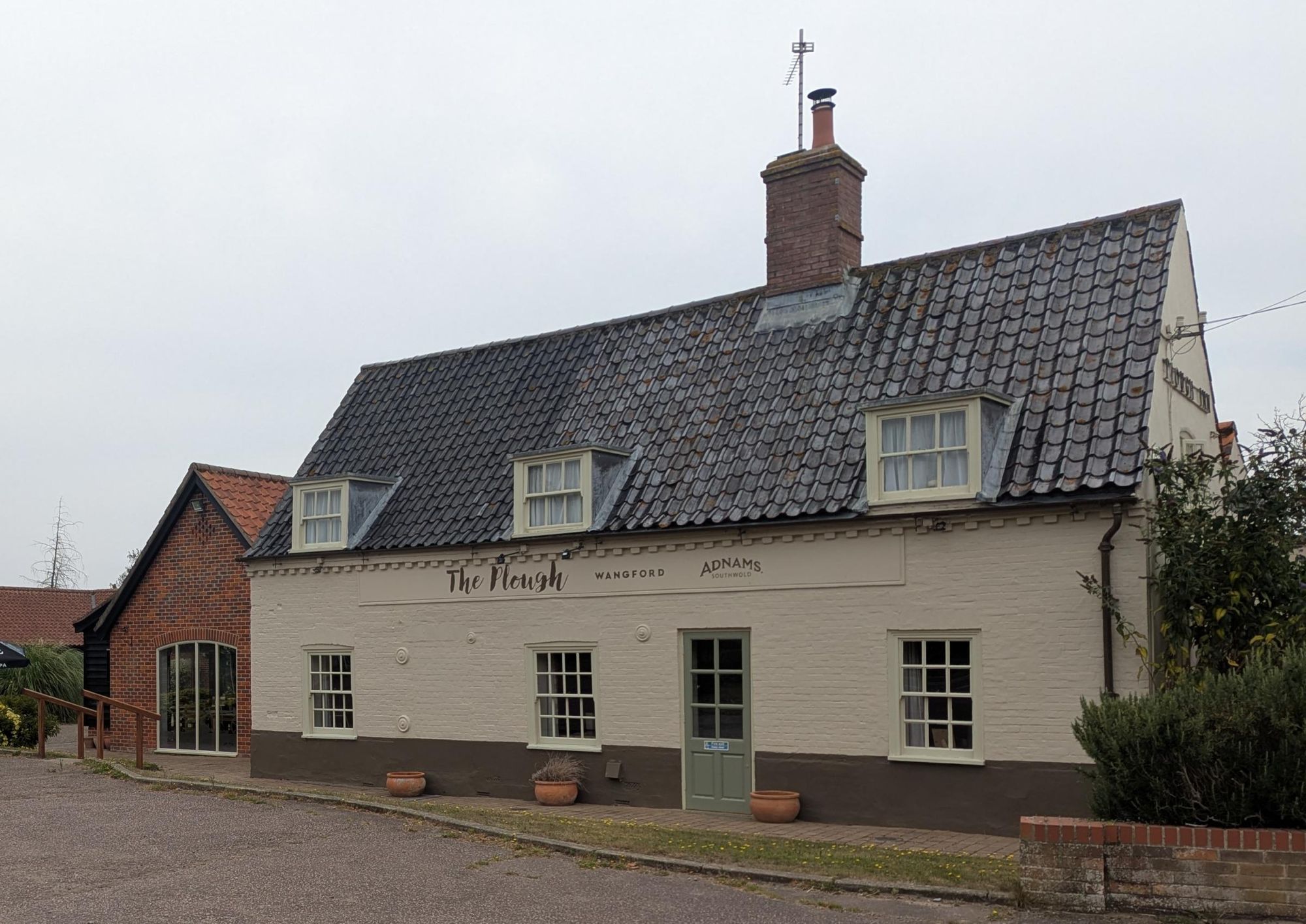 Plough Wangford main 130825.jpg. (Pub, External, Key). Published on 14-08-2025