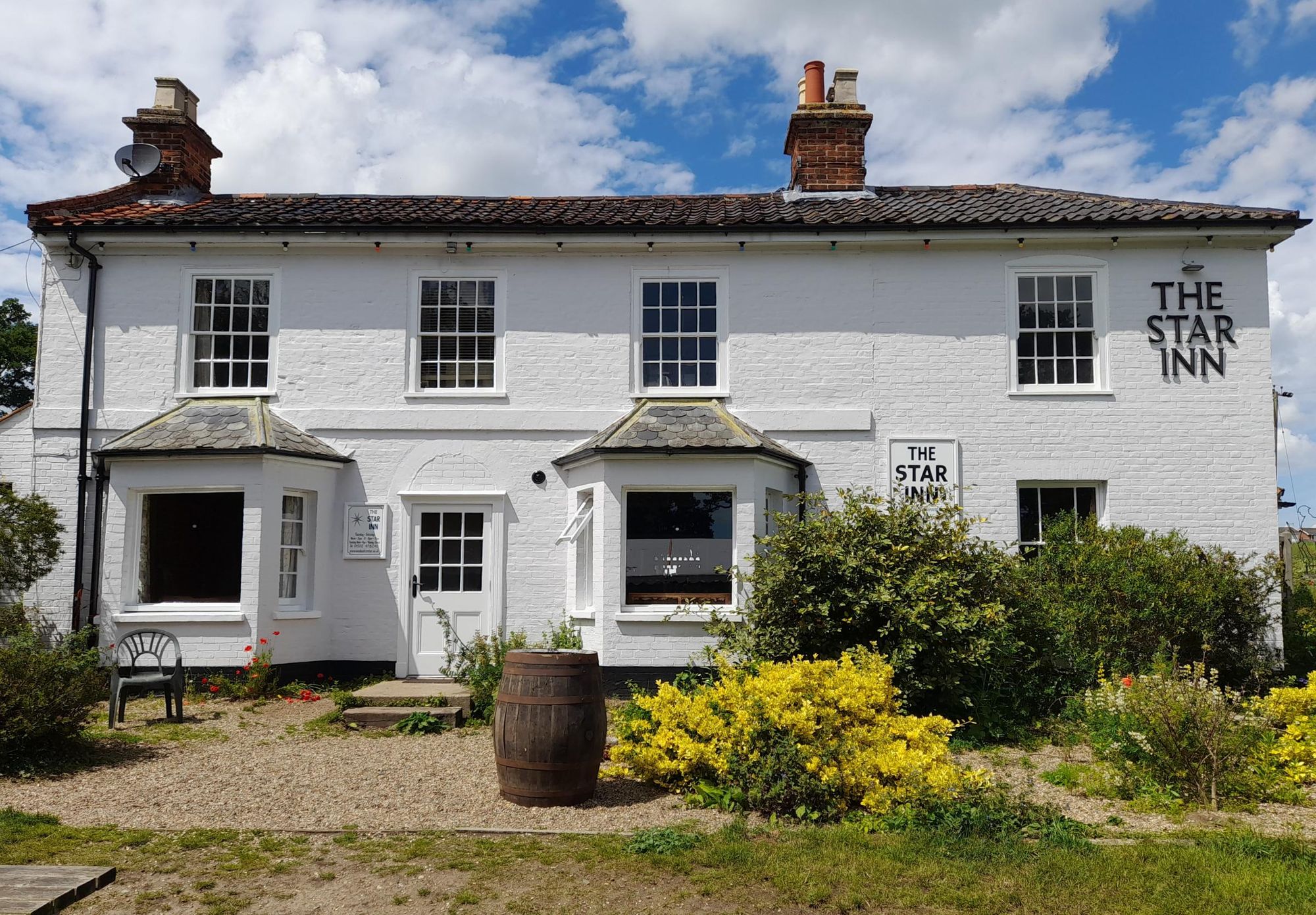 Star Inn, Wenhaston 8.6.22. (Pub, External, Key). Published on 25-06-2022
