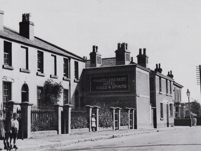 Travellers Rest c1910. Published on 12-05-2020 