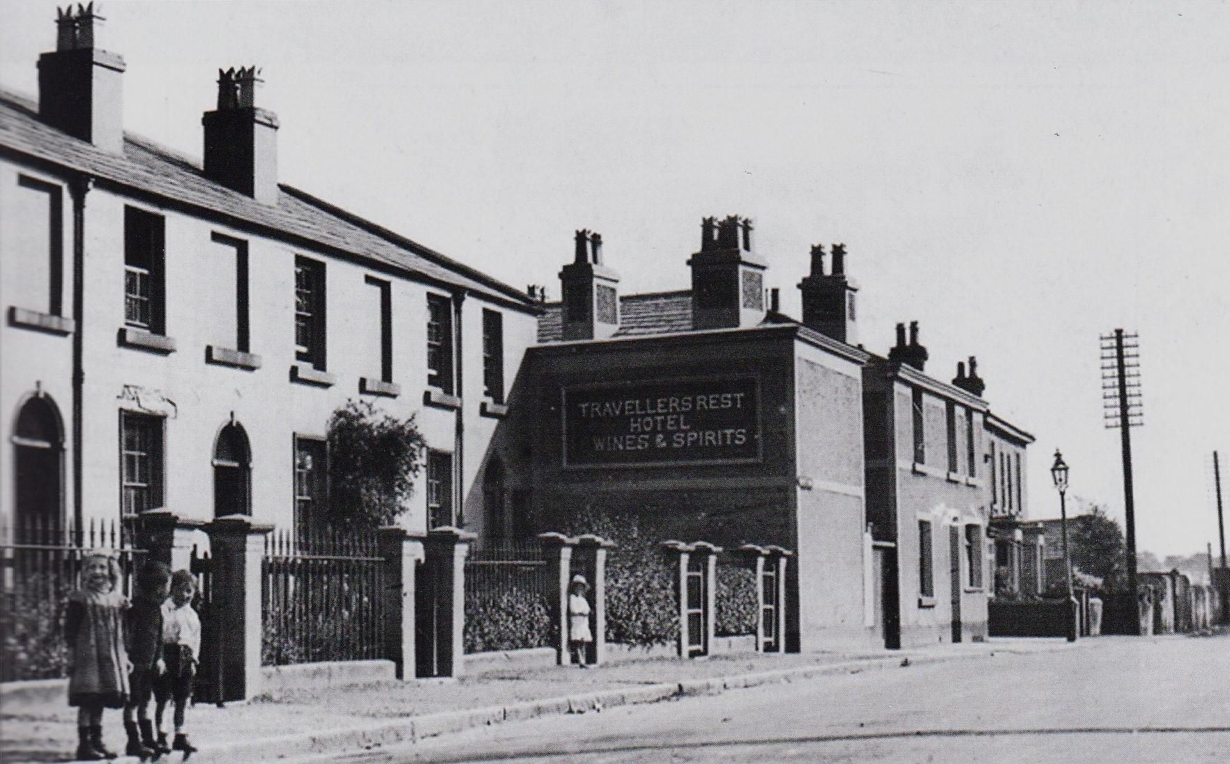 Travellers Rest c1910. Published on 12-05-2020