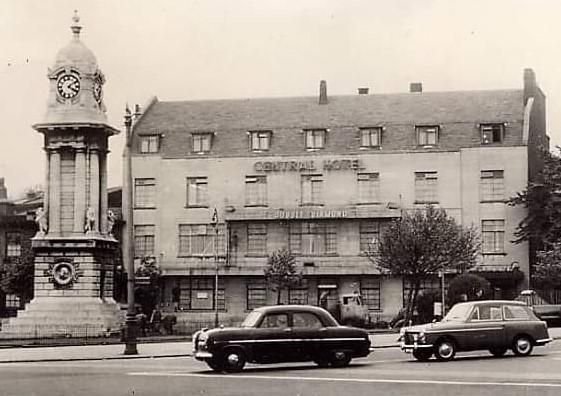 Cenral Hotel in 1960s. Published on 29-06-2020