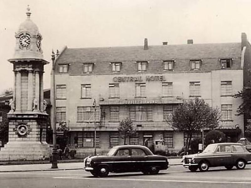 Cenral Hotel in 1960s. Published on 29-06-2020
