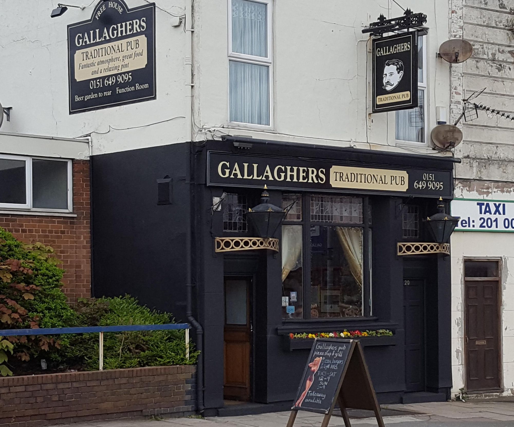 Gallaghers in may 2018. (Pub, Key). Published on 09-05-2018