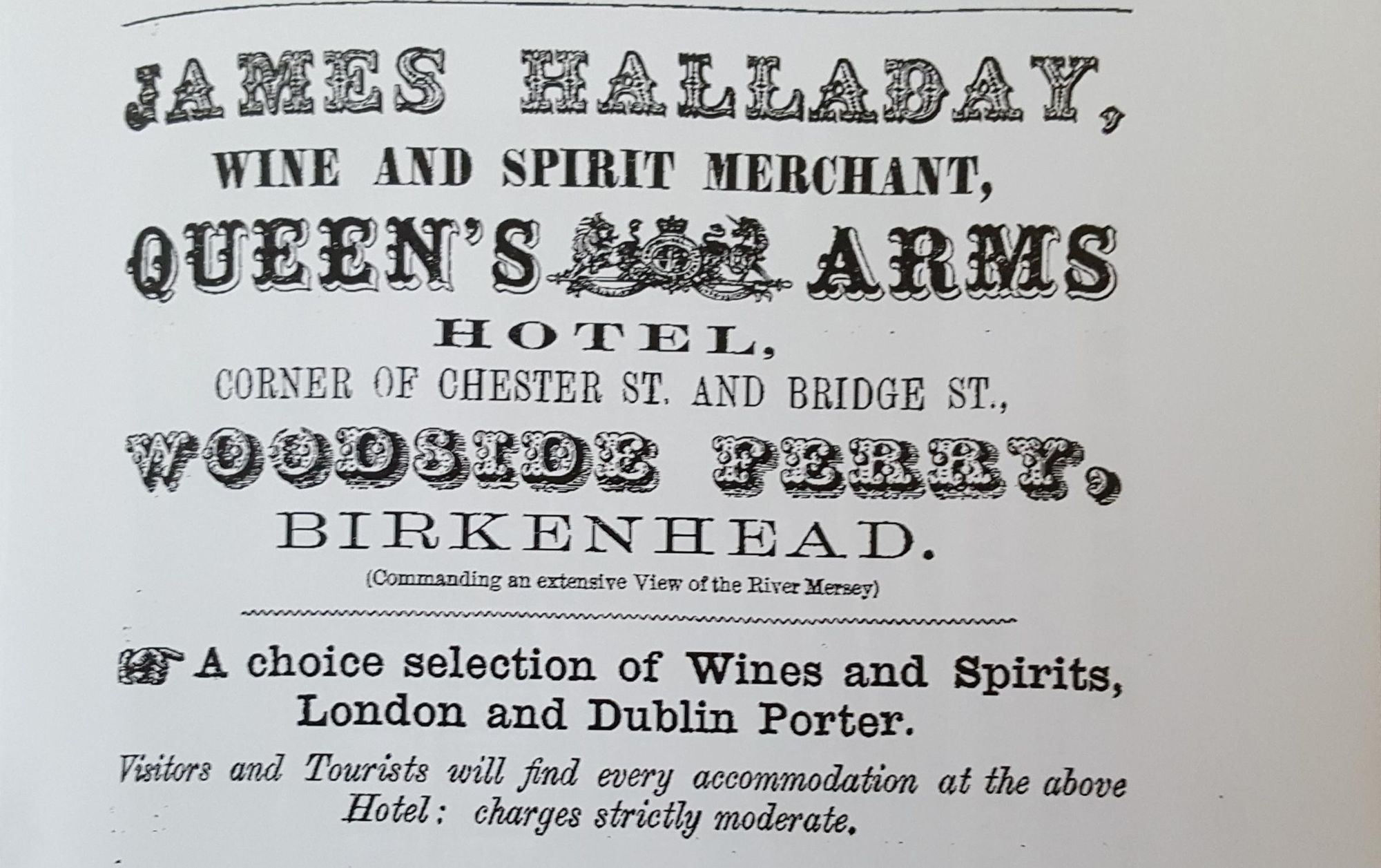 Advert from 1864. Published on 21-04-2019