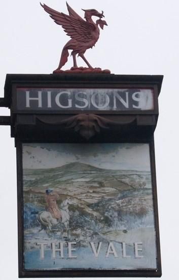 Vale Pub Sign. (Sign). Published on 14-06-2020