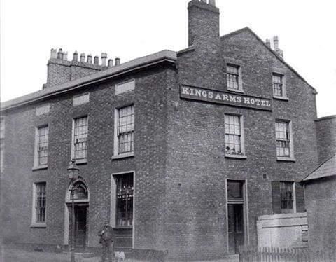 Kings Arms in 1880s. Published on 23-08-2020