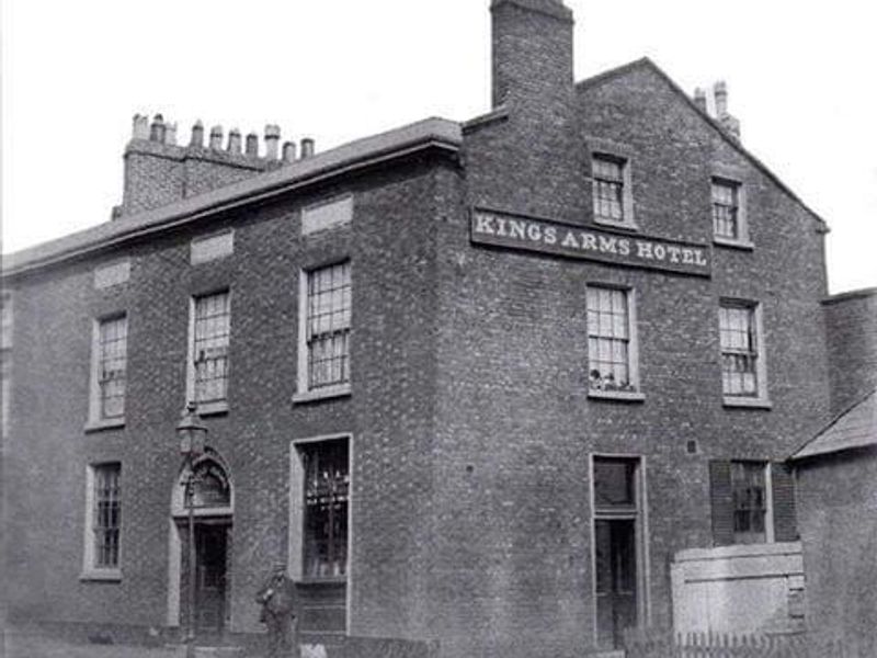 Kings Arms in 1880s. Published on 23-08-2020