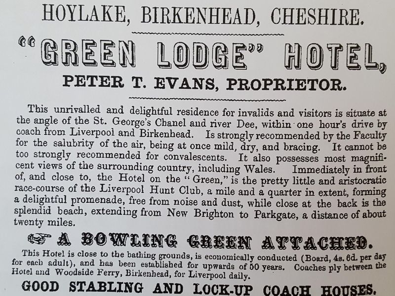 Advert from 1864. Published on 21-04-2019