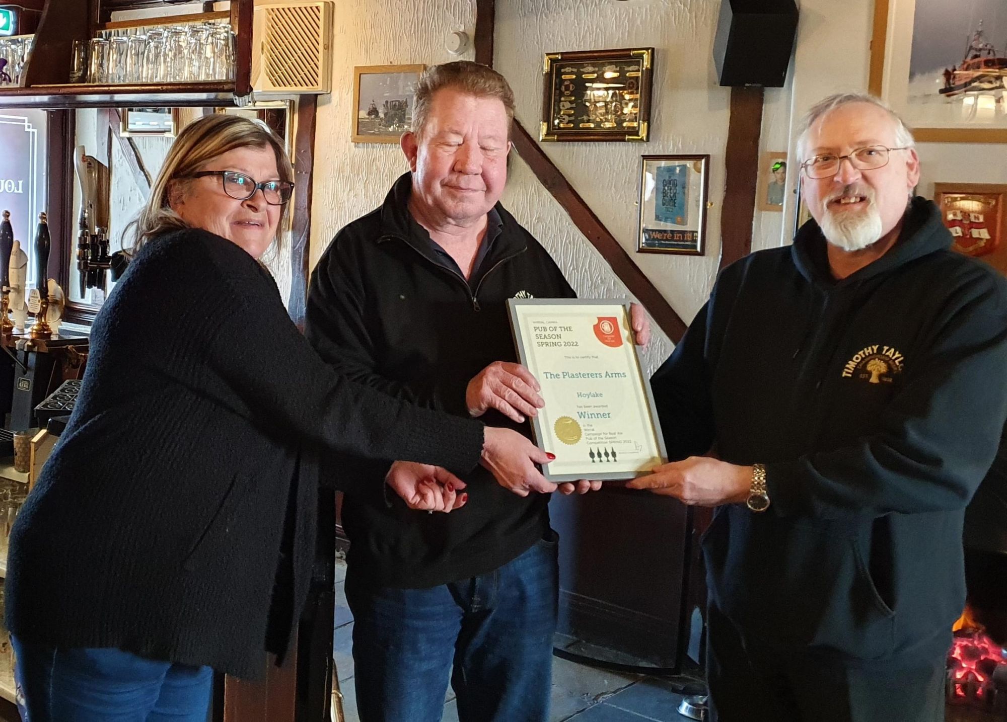 Pub of the Season Spring 2022. (Award). Published on 20-05-2022
