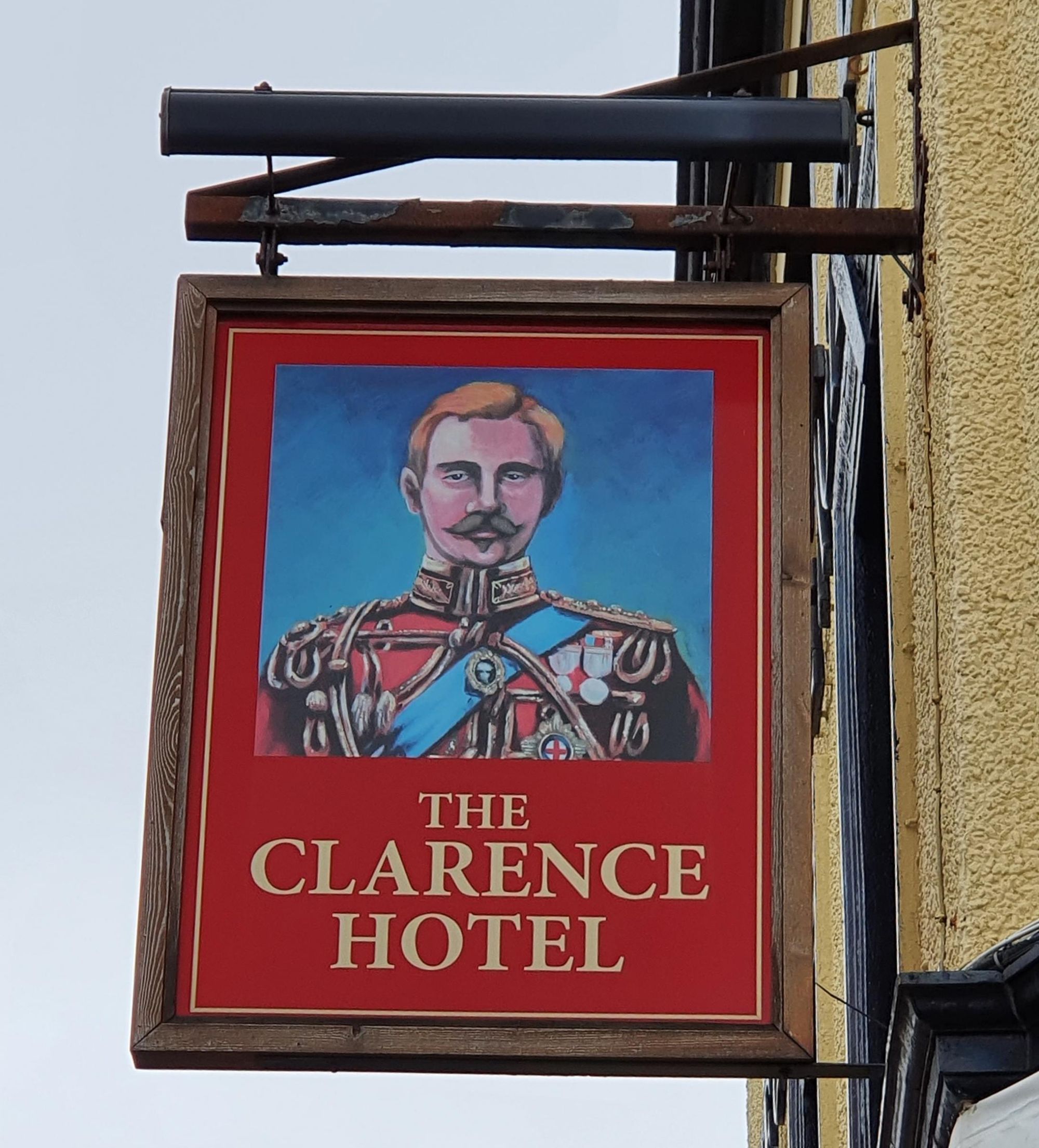 Clarence Pub Sign 2019. (Sign). Published on 25-07-2020