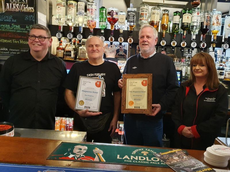 Merseyside Pub of the Year 2021 and Branch Pub of the Year 2021. (Award). Published on 21-11-2021