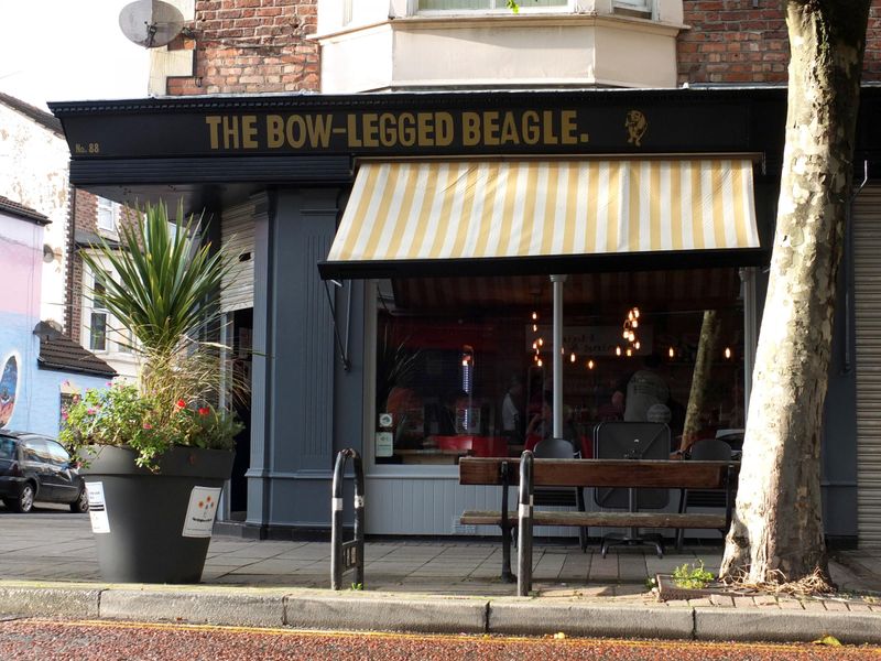 Bow=Legged Beagle New Brighton 2018. (External). Published on 01-10-2019