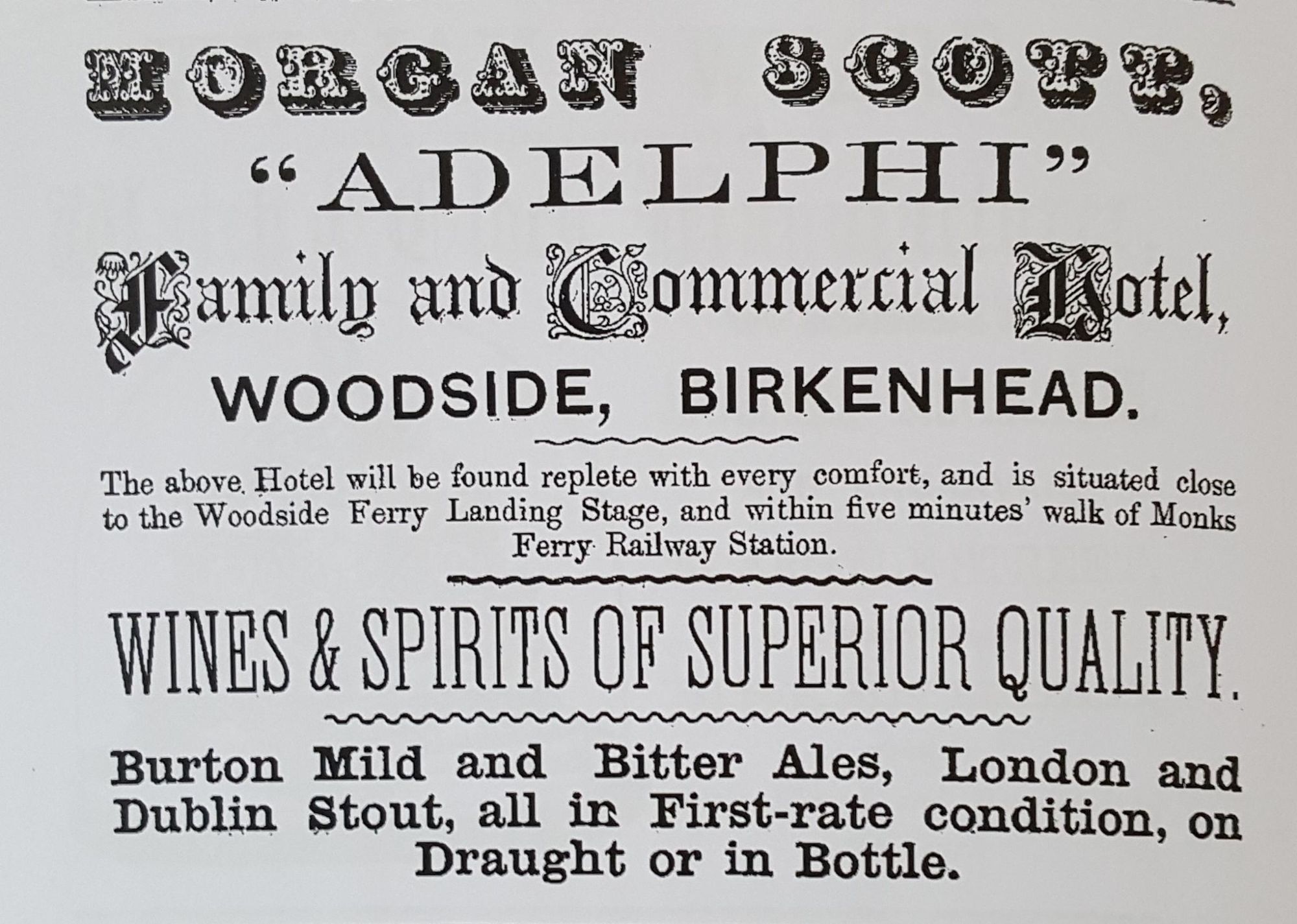 Advert from 1864. Published on 21-04-2019