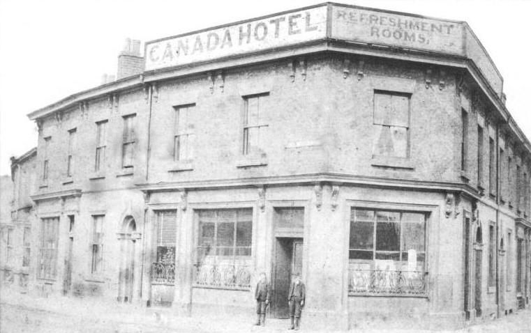 Canada Hotel in the 1880s. Published on 03-03-2022