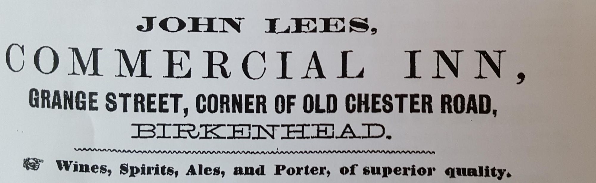 Advert from 1864. Published on 21-04-2019