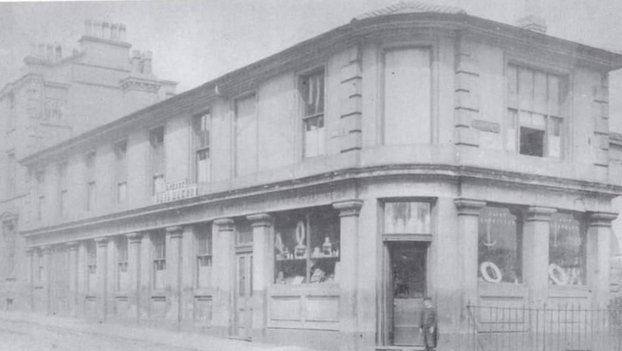 Pictured in 1880s after the buiding ceased being a pub. Published on 15-02-2021