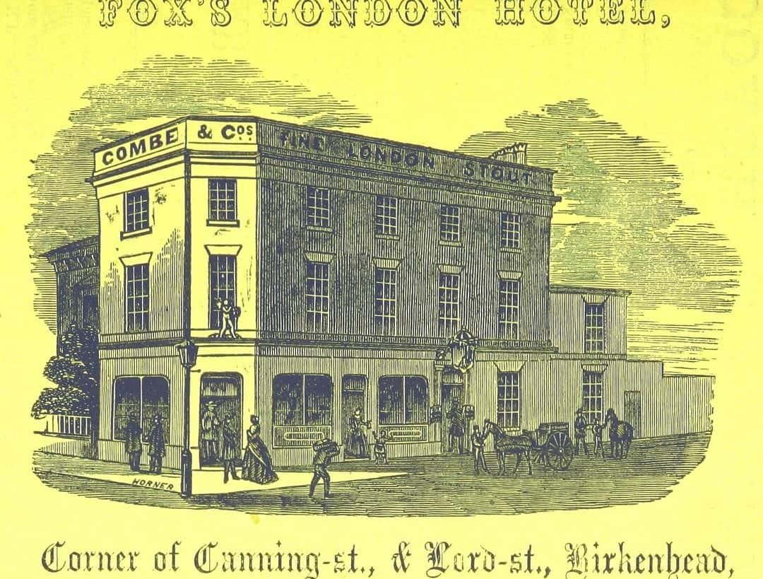 Old Sketch of London Hotel. Published on 29-07-2020