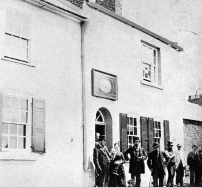 Plough Inn in the 1880s. (Key). Published on 07-01-2021