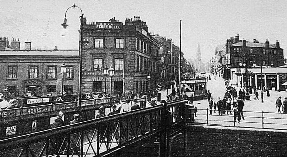 Royal Ferry Hotel from the pier. Published on 03-04-2021