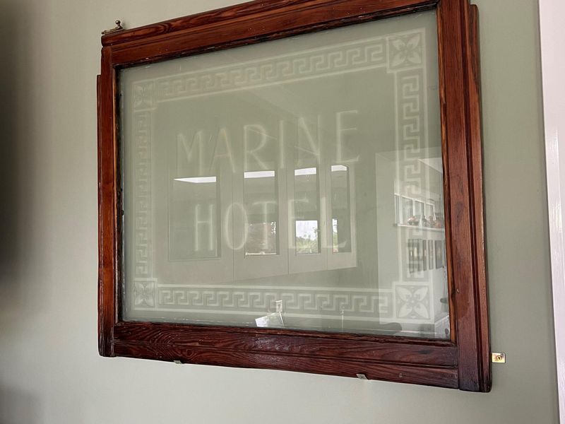 Window saved from pub. Photo coutesy of Nigel Partington. Published on 05-08-2025 