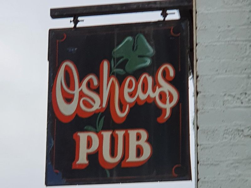 Pub Sign for OSheas. (Sign). Published on 11-12-2020 