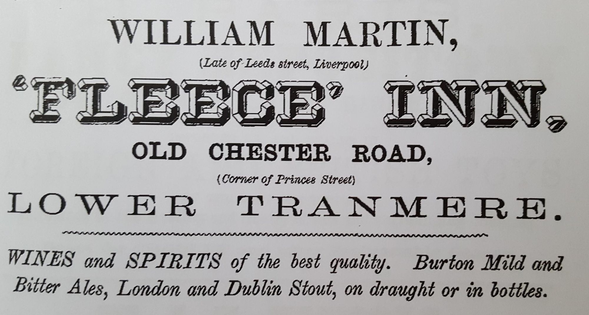 Advert from 1864. Published on 21-04-2019