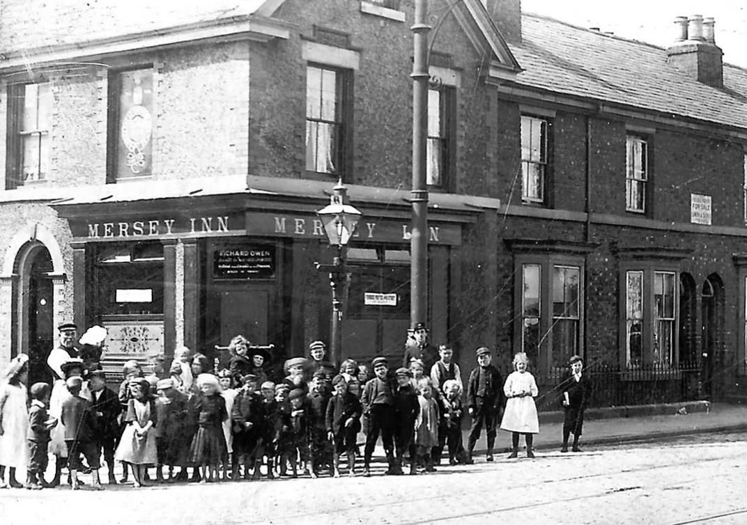 Mersey Arms, Tranmere 1910-1920. (Pub, Key). Published on 22-02-2026
