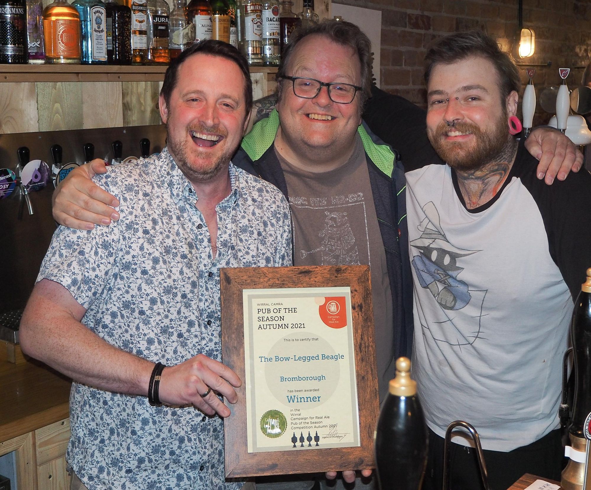 Pub of the Season Autumn 2021. (Award). Published on 19-10-2021