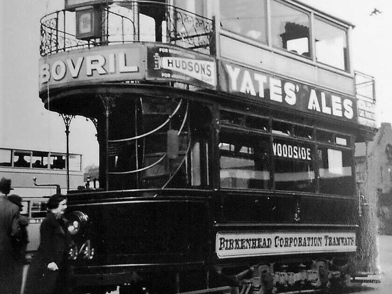 Yates's Brewery Advert on Birkenhead Tram. Published on 31-10-2020