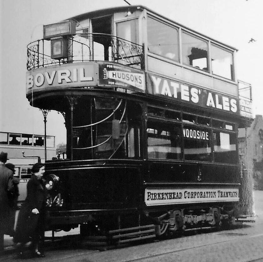 Yates's Brewery Advert on Birkenhead Tram. Published on 31-10-2020